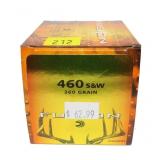 Box Fusion .460 S & W 260-grain, 20 pistol
