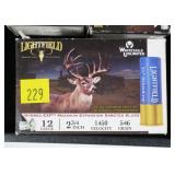 5- Boxes Lightfield 12 Ga. 2 3/4" 546-grain Sabot