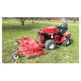 Steiner 430 Max 4-wheel drive articulating lawn