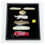 7- Coca Cola pocket knives