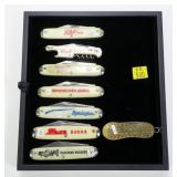 8- Advertising pocket knives: 2-Planters Peanuts,