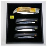 4- Case pocket knives: 5172SSP, 3-2538 sod