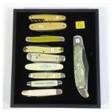 10- Assorted pocket knives: Schaef, Cornwall, 10- Assorted pocket knives: Schaef, Cornwall,