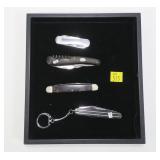 4- Assorted pocket knives: Victorinex, Wadsworth, 4- Assorted pocket knives: Victorinex, Wadsworth,