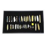 Lot, 30 minitaure pocket knives Lot, 30 minitaure pocket knives