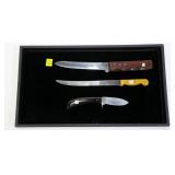 3- Knives: I. Wilson, Martindale "Crocodile", Case 3- Knives: I. Wilson, Martindale "Crocodile", Case
