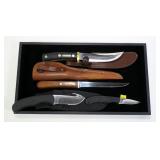 3- Knives: Schrade 1650T, RMEF 2 knife set 3- Knives: Schrade 1650T, RMEF 2 knife set