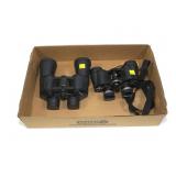 Lot, 2 sets binoculars: 10x50, Taylor 7x35