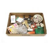 Lot, dies, shell holders, misc reloading items Lot, dies, shell holders, misc reloading items