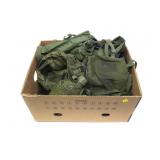 Lot, backpacks, pouches, canteen Lot, backpacks, pouches, canteen