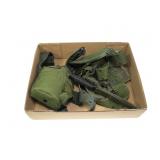 Lot, pistol belt, canteen, ammo pouch, holsters,