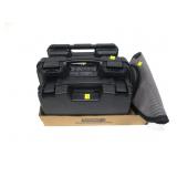 Lot, hard pistol cases and 2 soft cases Lot, hard pistol cases and 2 soft cases