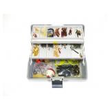 Tackle box with contents, "Cast Craft" Tackle box with contents, "Cast Craft"