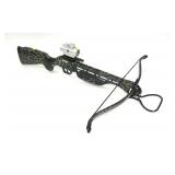 Camouflage crossbow with BSA red dot sight Camouflage crossbow with BSA red dot sight