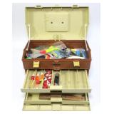 Plano tackle box with contents