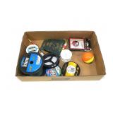 Lot, fishing line Lot, fishing line
