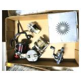 Lot, spin and cast reels Lot, spin and cast reels