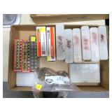 Lot, aprtial boxes and relaods: .264, .358 WIN., Lot, aprtial boxes and relaods: .264, .358 WIN.,