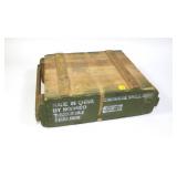 Norinco 7.62 wooden ammo box