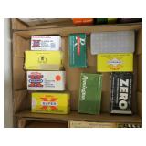 Lot, partial boxes and reloads ammo: .357, .38 Spl