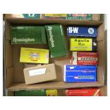 Lot, partial boxes ammo and reloads: .45, .38