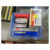 Lot, large and small reticle primers Lot, large and small reticle primers