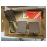 Lot, ammo: .44 REM Mag (3 boxes), partial Federal