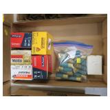 Lot, shotgun ammo: 5 boxes 16 Ga. and bag of 12 Ga