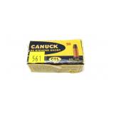 Box of 41 rounds of Canuck .25 Stevens Box of 41 rounds of Canuck .25 Stevens