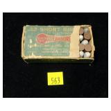 Vintage box of Remington .32 Short rimfire Vintage box of Remington .32 Short rimfire