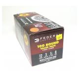 Box of Federal 12 Ga. 2.75" No. 8 shot shells,