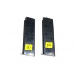 2- Colt Model 1911 .45 Cal. magazines 2- Colt Model 1911 .45 Cal. magazines