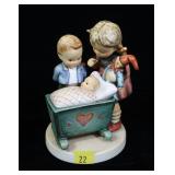 Hummel # 333 "Blessed Event," with box, M.B.