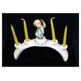 Hummel #241 "Angel Lights" candleholder, M.B.