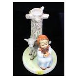 Hummel #679 "Good Friends" candleholder with box,