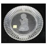 Goebel Annual Crystal glass plate 1978 First
