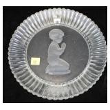 Goebel Annual crystal glass plate 1979, L.B.