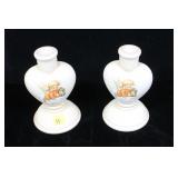 Pair of Goebel #3014 candleholders (China)