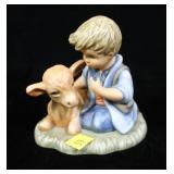 Goebel BH 26/O "Boy with Calf" Nativity figurine