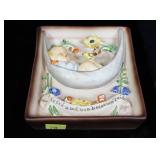 Hummel #165 "Swaying Lullaby" wall plaque, M.B.