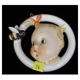 Hummel #30/OB "BaBee Rings" wall plaque, M.B.