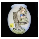 Hummel #360/C  "Girl" wall vase, L.B.