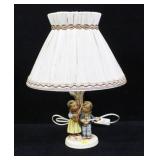 Hummel #235 "Happy Days" table lamp, H.M. with