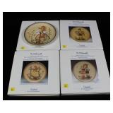 4- Hummel "Friends Forever" plates: 1st Edition