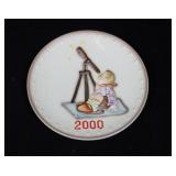 Hummel 2000 Millennium plate in box