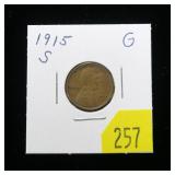 1915-S Lincoln cent