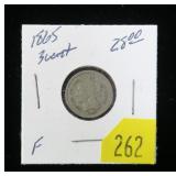 1865 U.S. 3-cent nickel