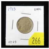 1913 Buffalo nickel, type I