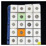 29- Barber Head dimes: 1900-1916