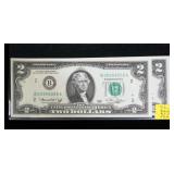 2- $2 First Day Issue notes, series of 1976,